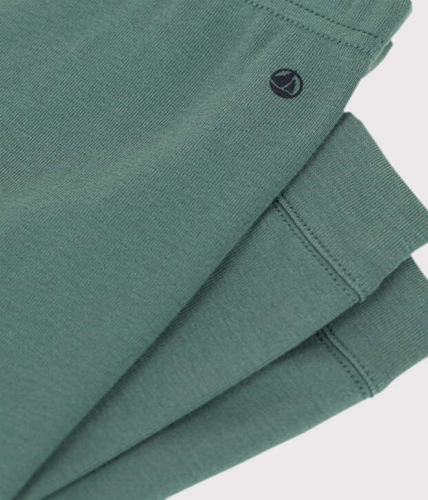 Baby-Leggings aus Baumwolle gr&uuml;n