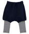 Baby-Legging mit Short für Mädchen blau SMOKING/weiss MARSHMALLOW