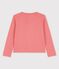Cardigan aus Bio-Baumwolle für Mädchen rosa PAPAYE