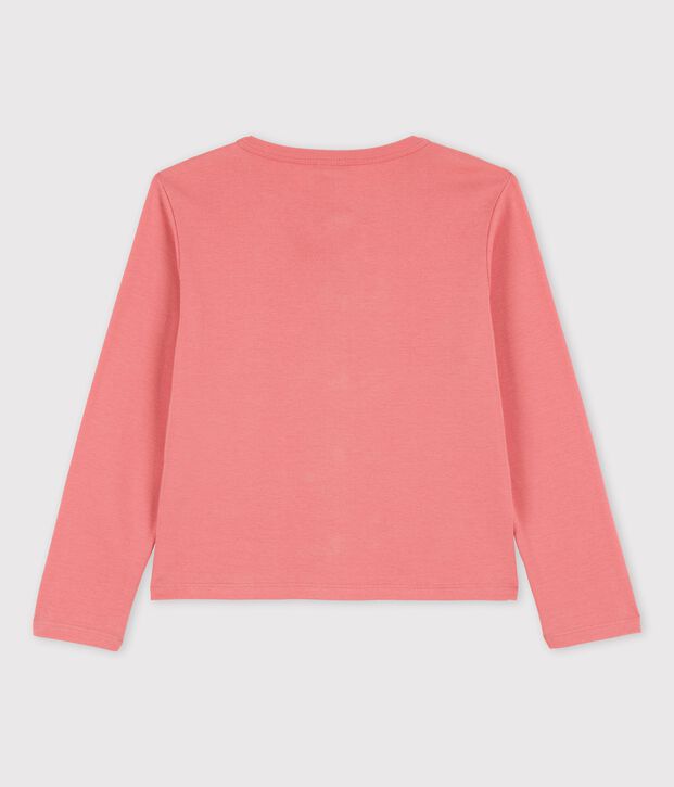 Cardigan aus Bio-Baumwolle f&uuml;r M&auml;dchen rosa
