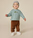 Langärmeliges Baby T-Shirt aus feinem Jersey
