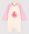 Baby-Badekombination mit UV-Schutz aus recyelten Materialien rosa MINOIS/weiss MARSHMALLOW