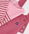 Baby-Geschenkset aus Baumwolle: T-Shirt und Latzhose vielfarbig