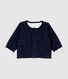 Baby-Cardigan aus gesteppter Bio-Baumwolle mit Sternenmotiven
