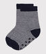 Rutschfeste Babysocken aus Baumwolle