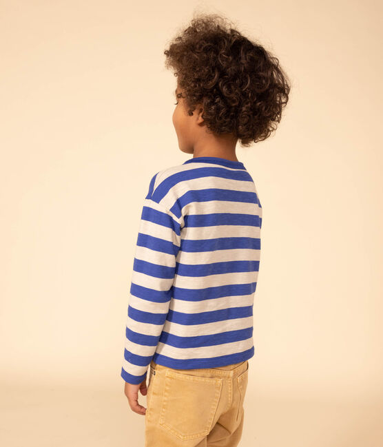 Langärmeliges T-Shirt aus Baumwolle für Kinder/Jungen NEWBLEU/ MASTOC