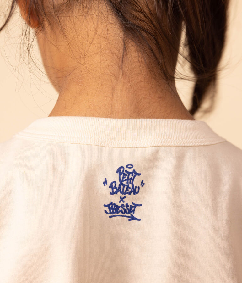 Kurz&auml;rmeliges T-Shirt aus Baumwolle f&uuml;r Kinder/Jungen naturfarben/vielfarbig