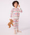 Kinder-Pyjama aus Molton mit Weihnachts-Motiv MILK/ MULTICO