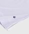 Damen-Nachthemd aus Baumwolle mit Streifen weiss SQUAW/ MARSHMALLOW