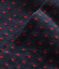 Gepunktete Mädchen-Strumpfhose blau SMOKING/rot FROUFROU