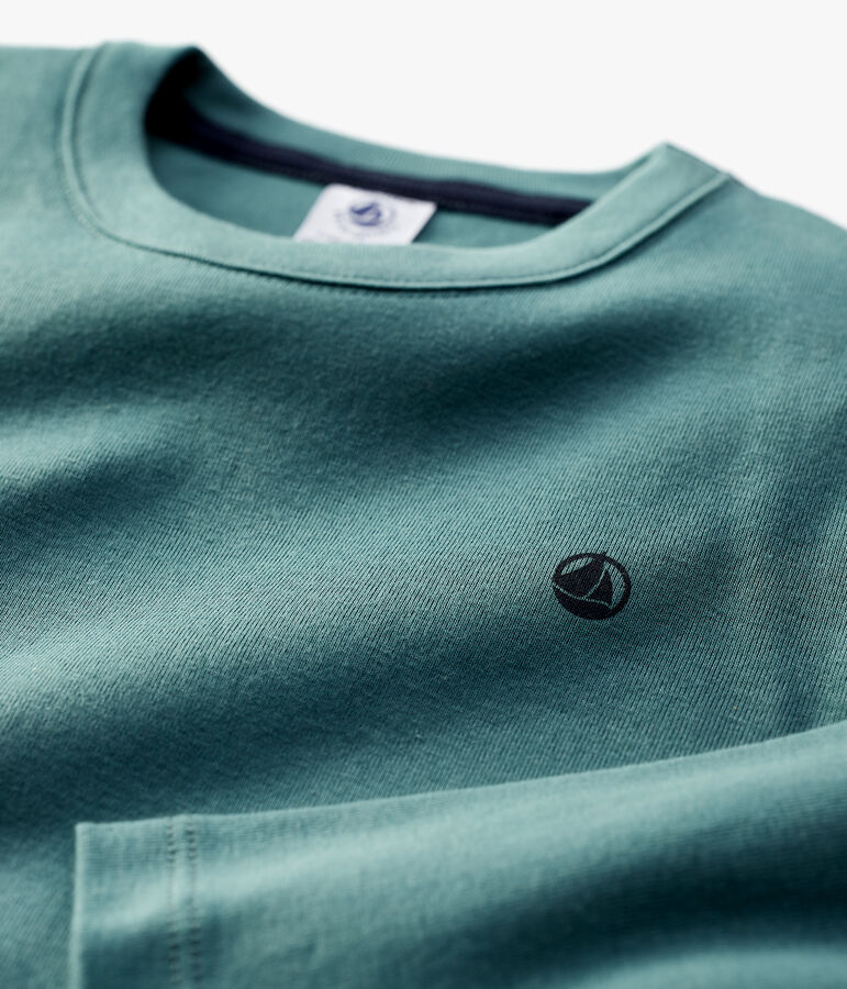 T-Shirt aus Bio-Baumwolle f&uuml;r M&auml;dchen und Jungen gr&uuml;n