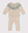 2-teiliges Baby-Strickset weiss AVALANCHE/ MULTICO