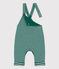 Lange Baby-Latzhose aus Doppeljersey mit Ringelstreifen EVERGREEN/ FUMEE