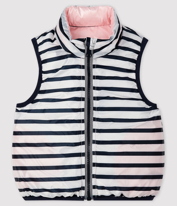 Wendbarer Baby-Anorak rosa