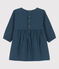 Langärmeliges Babykleid aus Musselin DUCKY