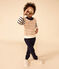 Kinderpullover aus Baumwolle mit Matrosenmuster weiss AVALANCHE/ MULTICO