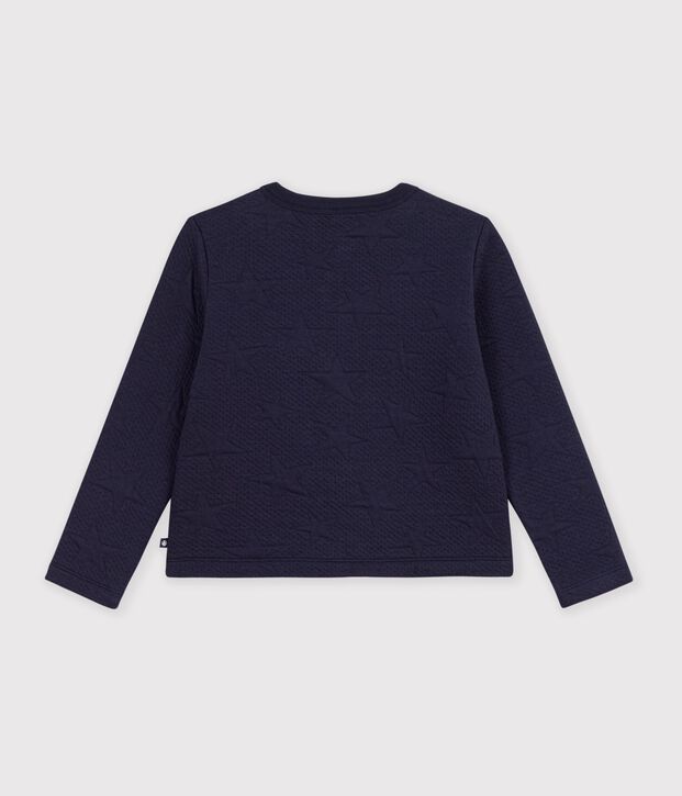 Kinder-Cardigan aus einfarbiger Baumwolle SMOKING