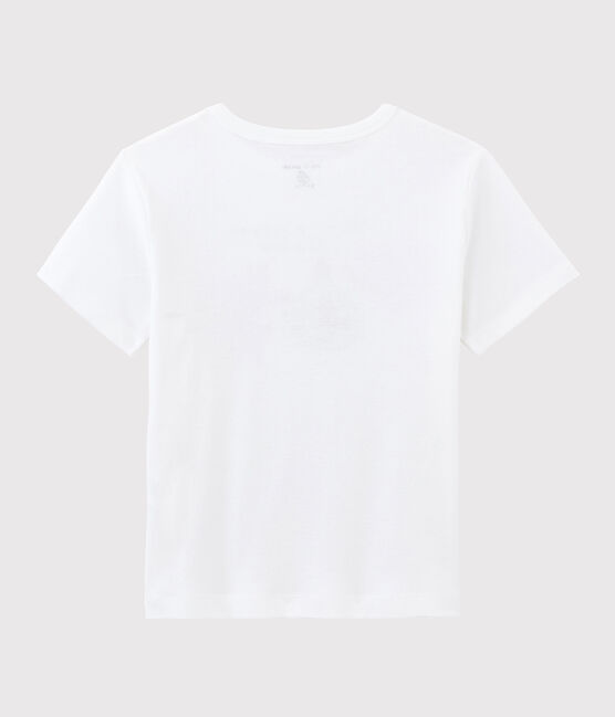 Serge Bloch T-Shirt für Kinder weiss ECUME