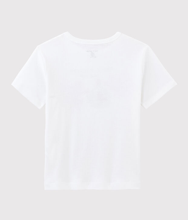 Serge Bloch T-Shirt f&uuml;r Kinder weiss