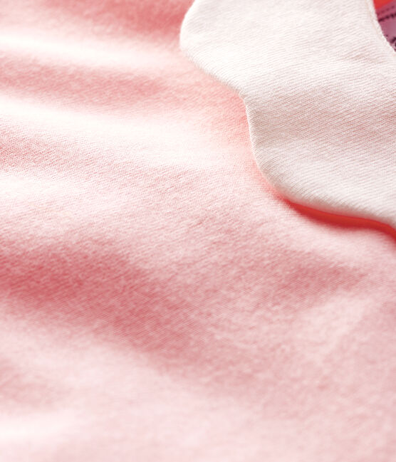 Langärmelige Baby-Bluse für Mädchen rosa MINOIS