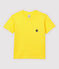 Kurzärmeliges Kinder-T-Shirt aus Jersey für Jungen gelb RAIPONCE