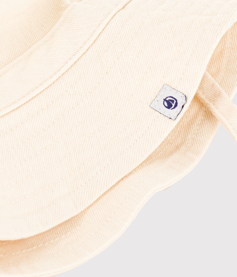 Einfarbiger Baby-Bob aus Denim naturfarben