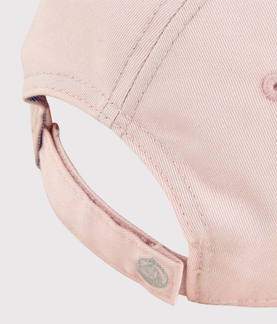 Bestickte Kinder-Schirmmütze Mädchen rosa MINOIS