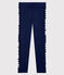 Kinder-Sportleggings für Mädchen blau SMOKING