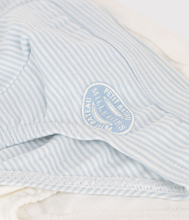 2er-Set Slips aus Baumwolle mit Ringelstreifen f&uuml;r Jungen vielfarbig