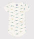Kurzärmeliger Baby-Body aus Baumwolle mit Print
