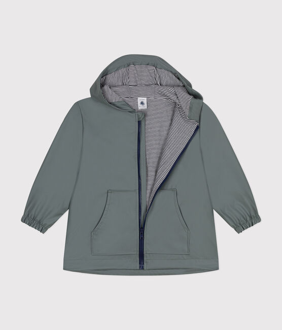 Kinder-Regenjacke für Mädchen grün THUYA