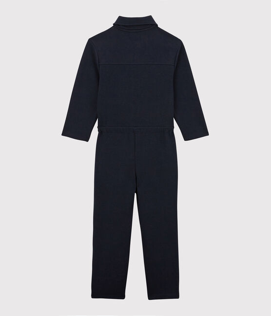 Bedruckter Overall aus Baumwolle für Mädchen blau SMOKING