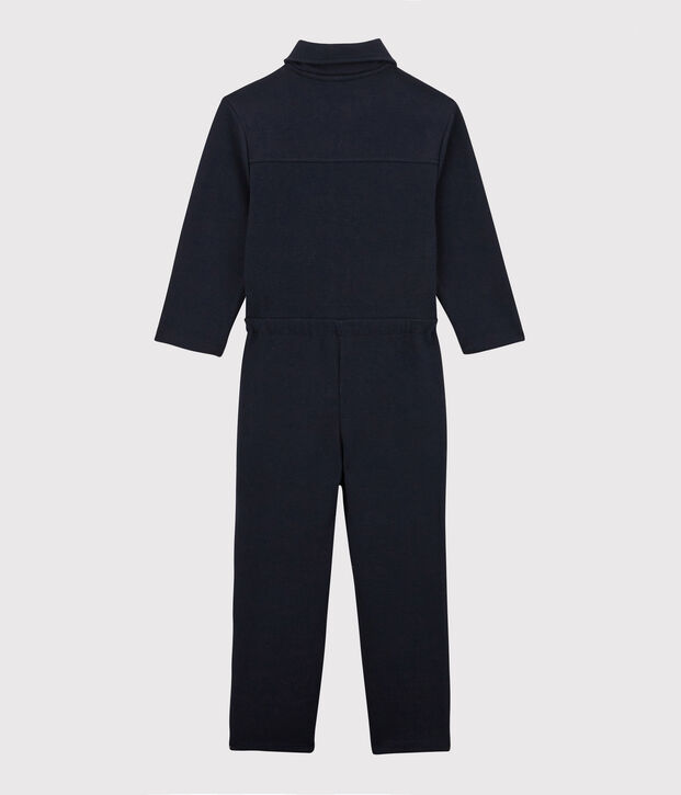 Bedruckter Overall aus Baumwolle f&uuml;r M&auml;dchen blau