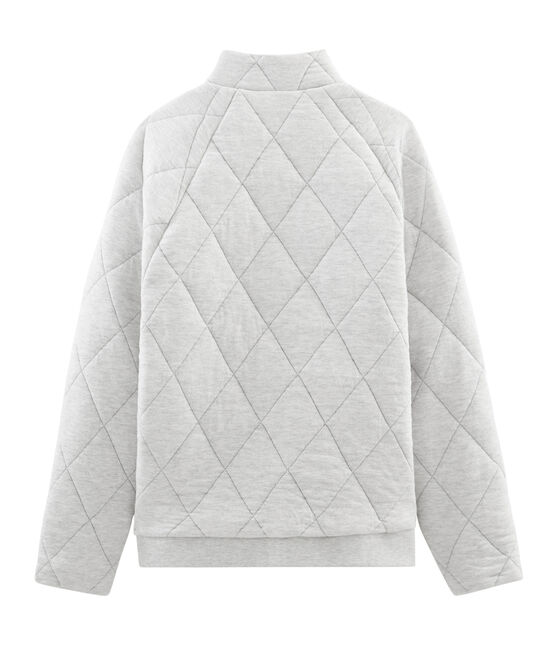 Blouson aus Doppeljersey für Damen grau BELUGA CHINE