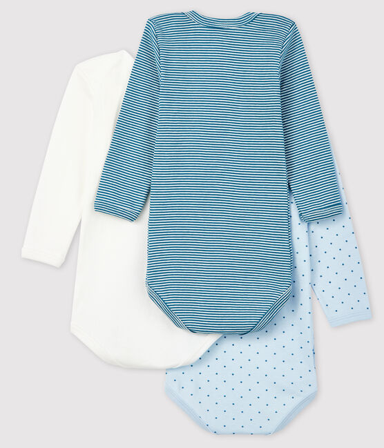 3er-Set langärmlige Baby-Bodys für Jungen variante 1