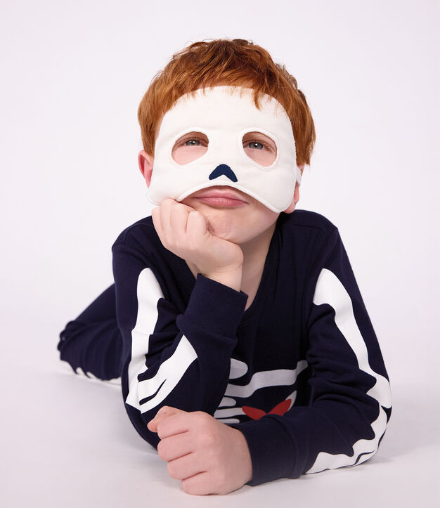 Kinder-Pyjama zum Verkleiden Skelett aus Baumwolle SOIR