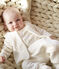 3-teiliges Baby-Set aus Doppeljersey weiss MARSHMALLOW