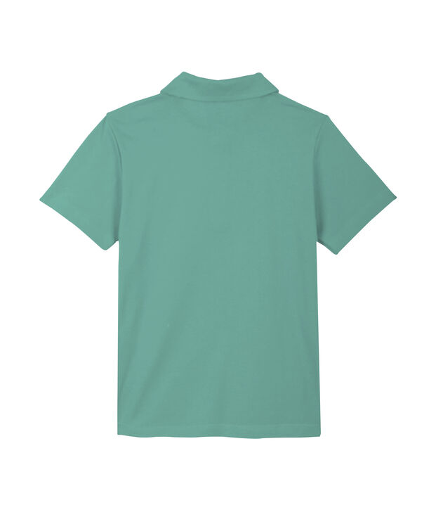 Kinder-Poloshirt Jungen gr&uuml;n