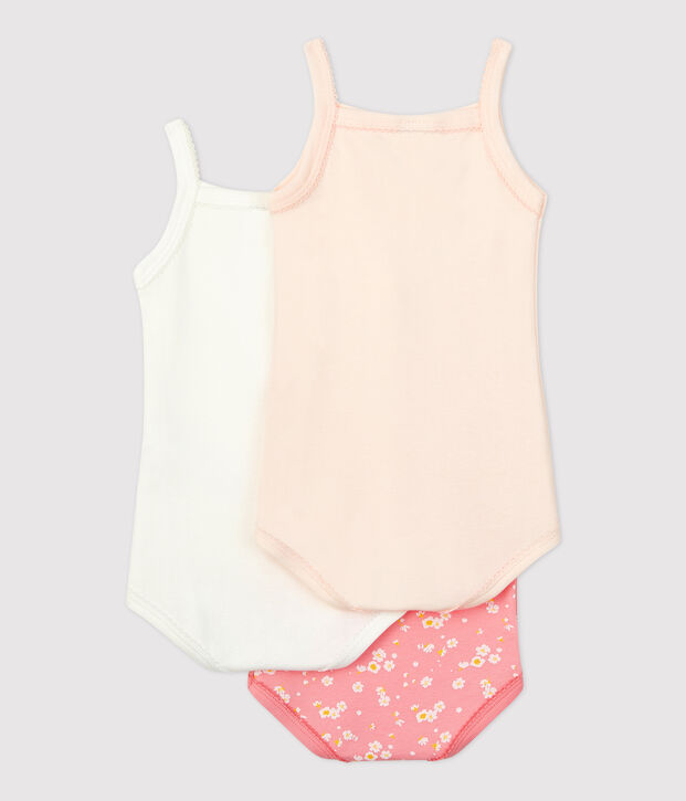 3er-Set Baby-Tr&auml;gerbodys vielfarbig