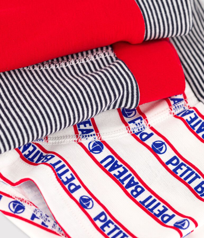 3er-Set Boxershorts aus Baumwolle f&uuml;r Jungen vielfarbig