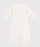 Bedruckter Kombi-Overall aus Baumwolle weiss MARSHMALLOW/weiss MULTICO