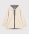 Damen-Regenjacke mit Kapuze naturfarben AVALANCHE