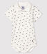 Kurzärmeliger Baby-Body aus Baumwolle mit Printmuster für Jungen