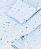 Strampler aus Doppeljersey mit Sternmotiv blau/vielfarbig
