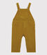 Baby-Latzhose aus Velours.