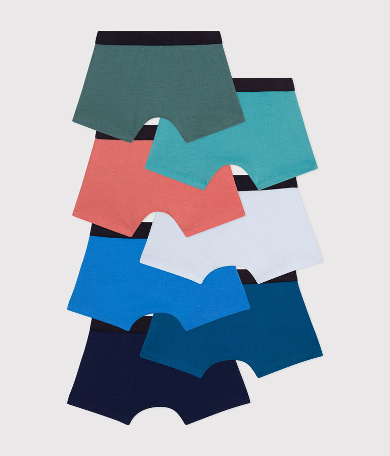 7er-Set Boxershorts aus Baumwolle vielfarbig