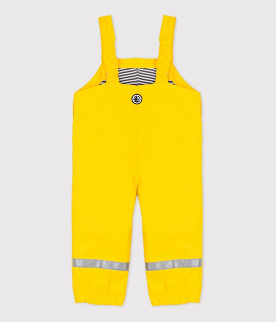 Regenhose mit Hosenträgern gelb JAUNE