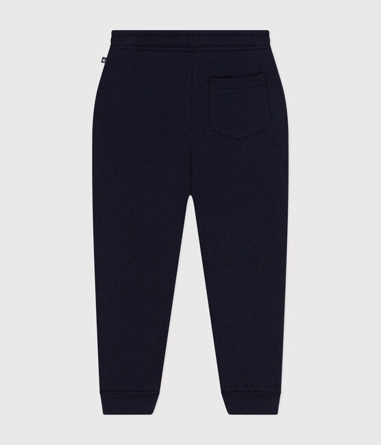 Kinder-Hose aus Doppeljersey für Jungen blau SMOKING