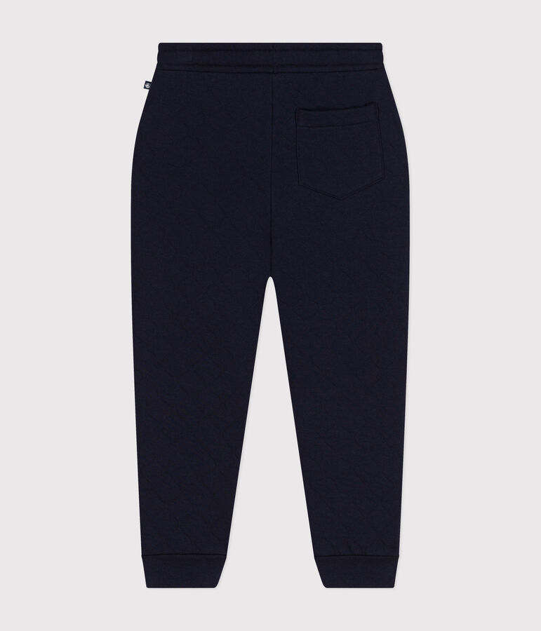 Kinder-Hose aus Doppeljersey f&uuml;r Jungen blau