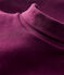Langärmeliger Baby-Body mit Rollkragen violett CEPAGE